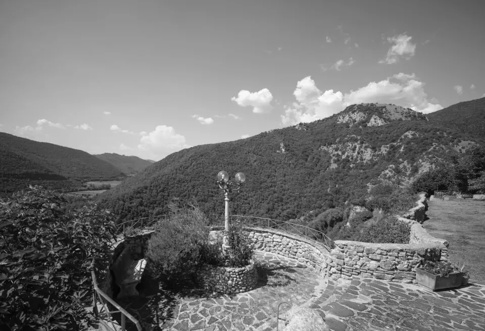 Belvedere Rocca Sinibalda - Giardini Pensili